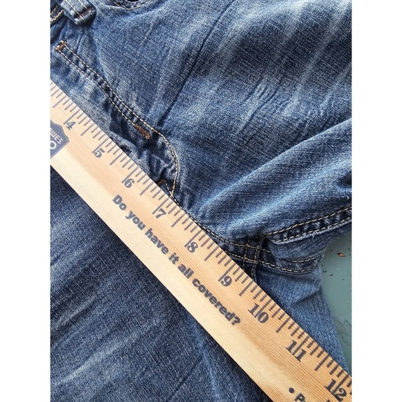 Evan-X Mens Slim Stretch Jeans W32 L30 Basic Blue Wash Denim - Picture 7 of 8